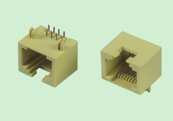廠家直銷RJ45網(wǎng)線連接器5301  1x1 MINI單口全塑DIP網(wǎng)絡接口