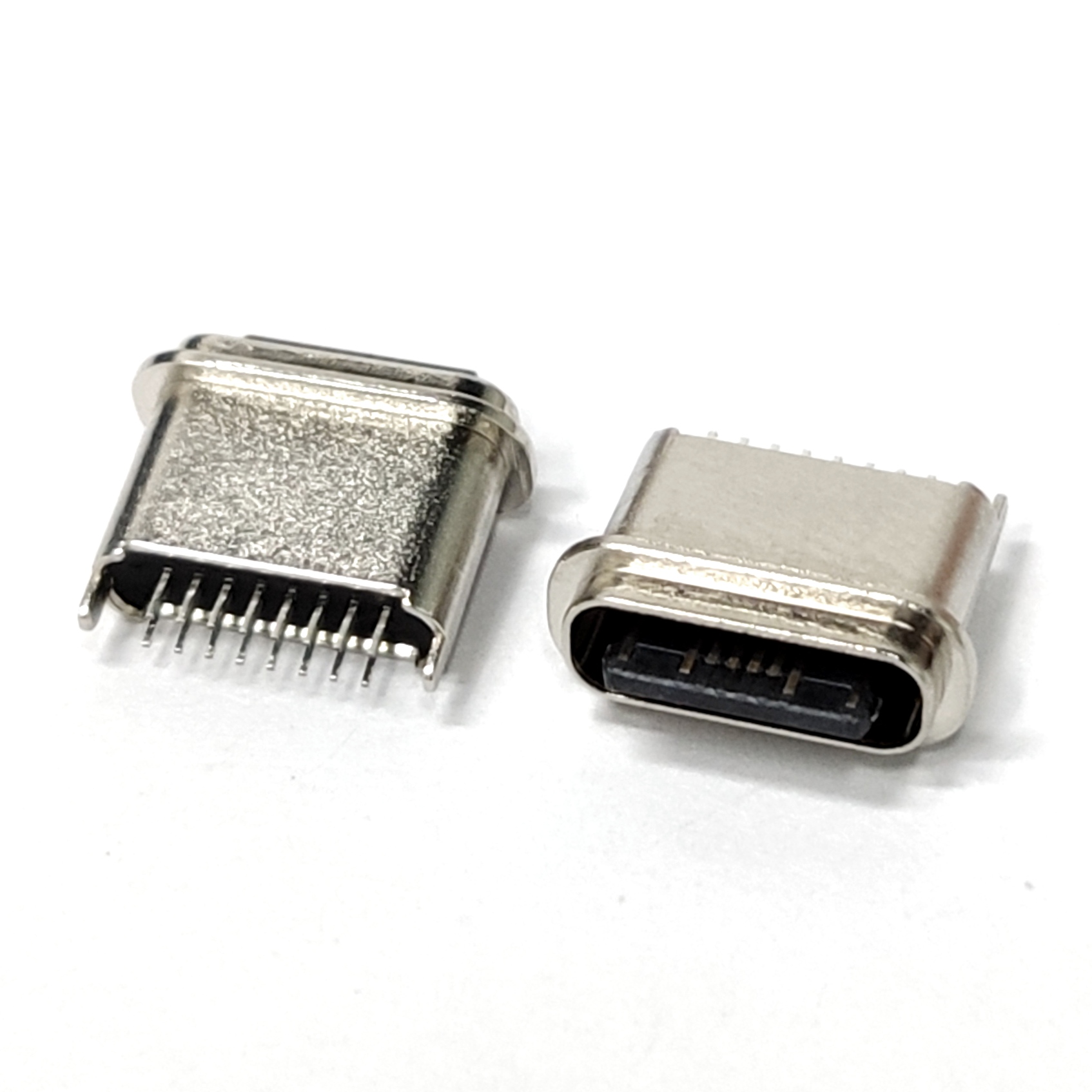 USB 3.1 TYPE-C立插16P防水母座粉末冶金結(jié)構(gòu)