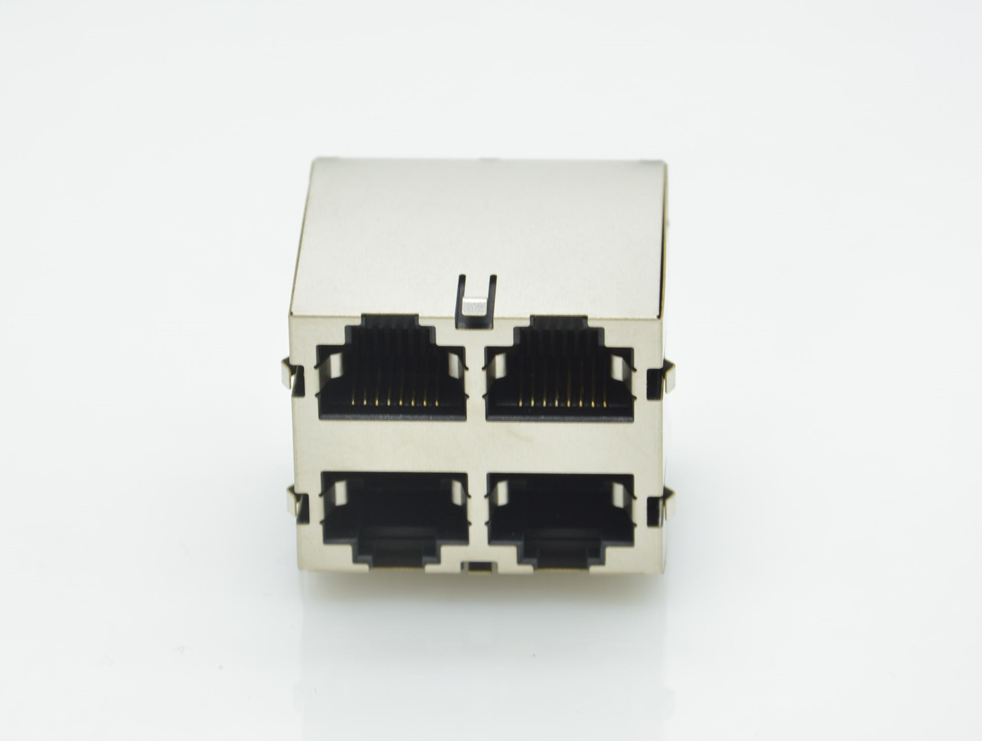 RJ45 2X2屏蔽帶彈