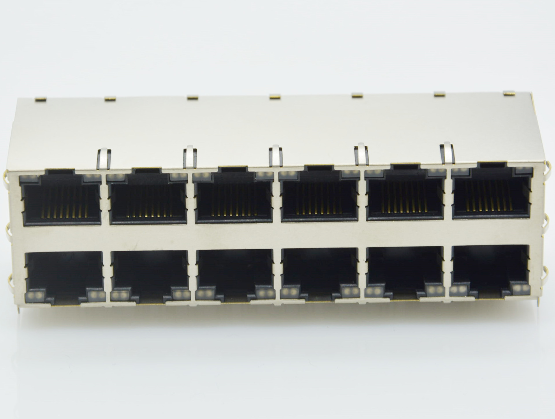 RJ45 2X6百兆帶燈